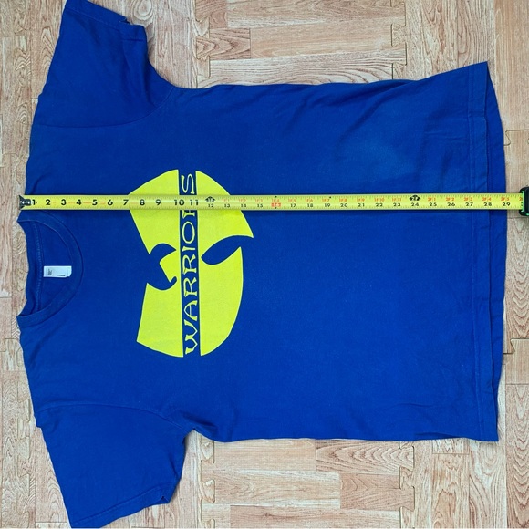 Wu-Tang x Golden State Warriors Shirt Large Steph Curry Parking Lot Tee GSW RARE - Picture 6 of 14